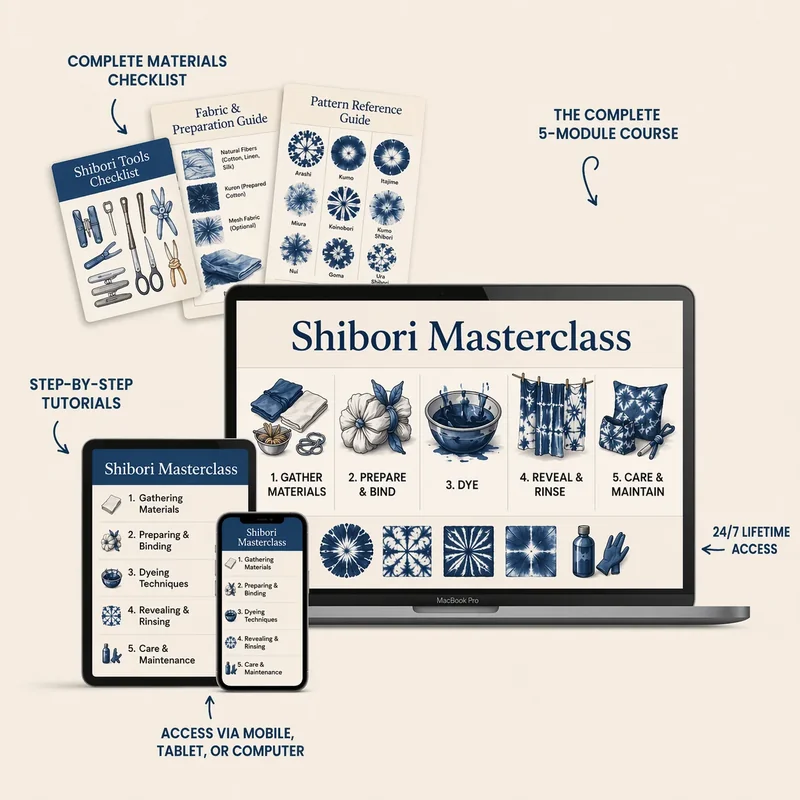 Everything included in the course